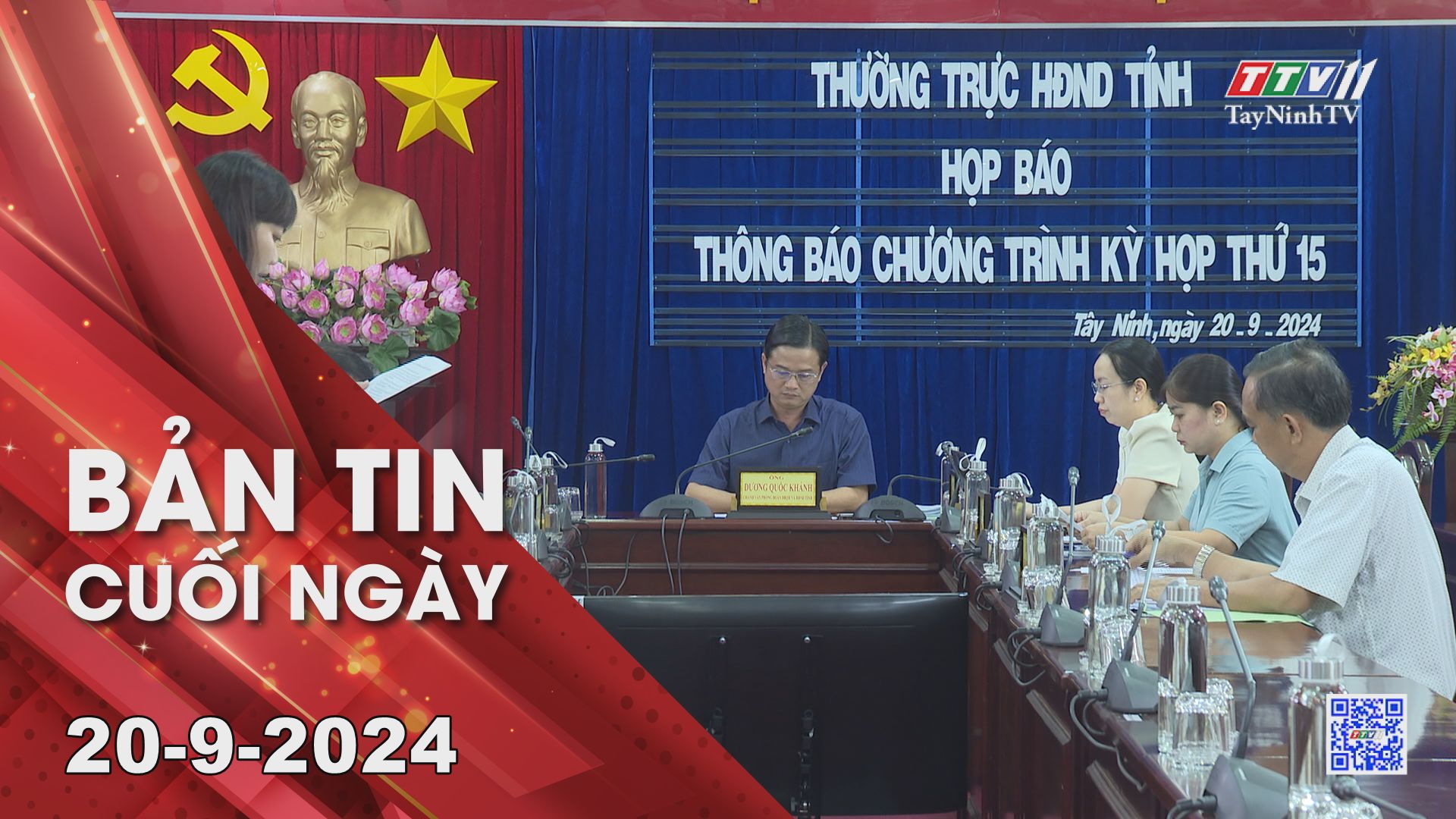 Bản tin cuối ngày 20-9-2024 | Tin tức hôm nay | TayNinhTV